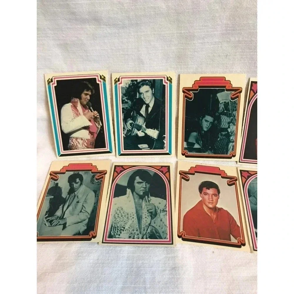 Vintage Elvis Presley Cards Collection 1978 10 cards Lot